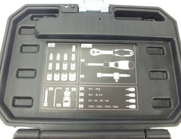 Набор инструментов и торцевых ключей, 36 шт. Parkside 36 шт.