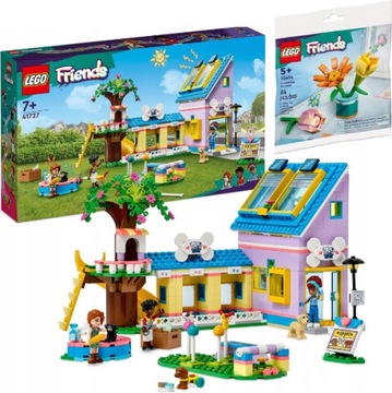 LEGO FRIENDS CENTRUM RATUNKOWE DLA PSÓW 41727 HEARTLAKE FIGURKI +LEGO 30634
