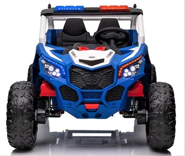 Детская электрическая коляска на аккумуляторе POLICE 4x4 24V