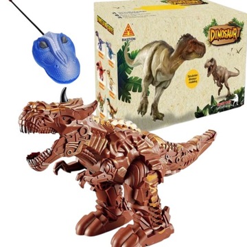 INTERAKTYWNY ZDALNIE STEROWANY DINOZAUR RYCZY SMOK ROBO DINOZAURY FIGURKA
