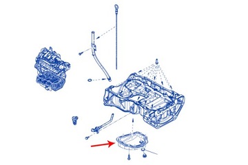 ORIGINÁLNÍ VANA OLEJ RENAULT TRAFIC VIVARO LAGUNA III QASHQAI 2.0 DCI