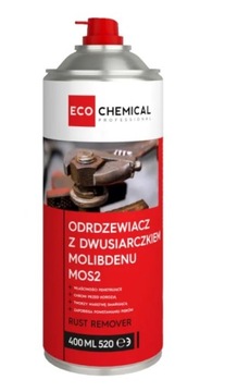 Ecochemical MoS2 Odrdzewiacz z dwusiarczkiem molibdenu 400 ml