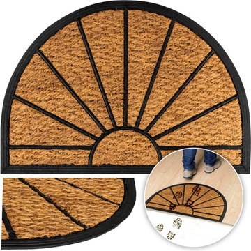 WYCIERACZKA ZEWNĘTRZNA PÓŁOKRĄGŁA KOKOS BUTY 40x60