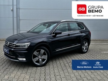 Volkswagen Tiguan I SUV Facelifting 1.4 TSI BlueMotion Technology 150KM 2016 Volkswagen Tiguan 1.4 TSI 150KM Highline Salon PL