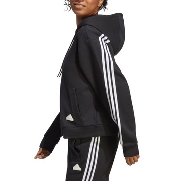 Adidas bluza damska Future Icons 3-Stripes Full-Zip Hoodie r.S