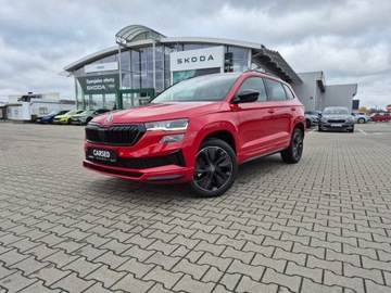 Skoda Karoq Crossover Facelifting 1.5 TSI ACT 150KM 2025 Skoda Karoq SPORTLINE 1.5 TSI DSG z placu 150 KM