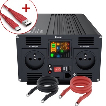 Przetwornica Newell 12 V 230 V 4000 W + GRATIS