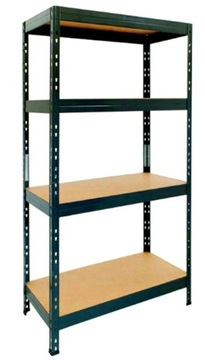 СТАБИЛЬНАЯ, ПРОЧНАЯ КЛЕПАНАЯ полка - ЗАКЛЕПКА 4 x 360 кг