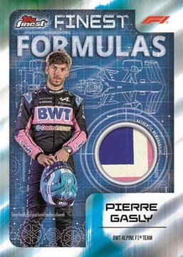 Hobbies Box F1 Лучший 2024 Topps Formula 1 Гарантированная реликвическая карта