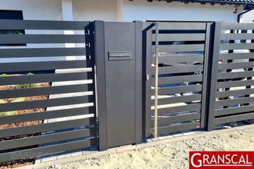 Современный алюминиевый забор