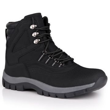 Buty męskie trekkingowe HI-TEC BLAZI MID BLACK