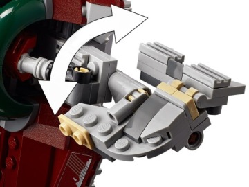 LEGO Star Wars 75312 Космический корабль Бобы Фетта из «Звездных войн»
