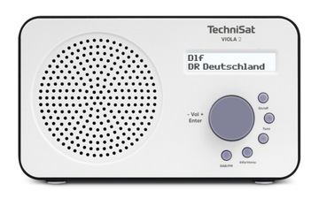 Radio sieciowo-bateryjne DAB+, FM TechniSat Viola 2 Biały