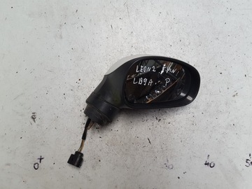 SEAT LEON 2 II 04-08R ZRCÁTKO PRAVÉ 5 PIN LB9A