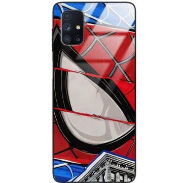 Etui Glass Do SAMSUNG M51 Podróże Świat Mix Wzorów