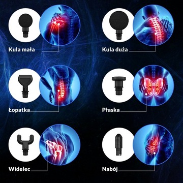 PISTOLET DO MASAŻU Masażer do pleców i ciała MASSAGE GUN Ebook GRATIS!