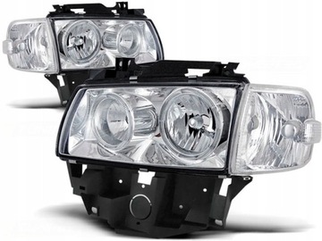LAMPY VW T4 96-03R LIFT ANGEL EYES RINGI DEPO CHR