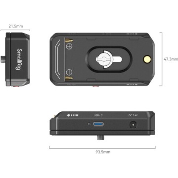 Адаптер аккумулятора NP-F для Canon 5D 6D 7D 60D 70D 80D 90D R5 R5C R6 R5C R7