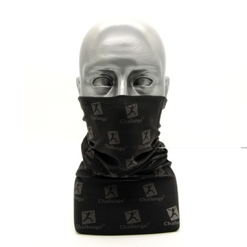 Многофункциональный шарф CHALLENGE, черный