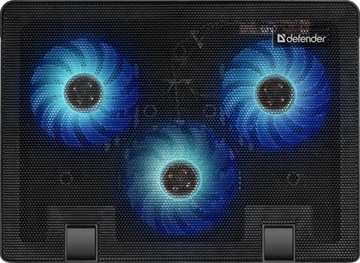 Podstawka chłodząca pod laptopa metalowa 17'