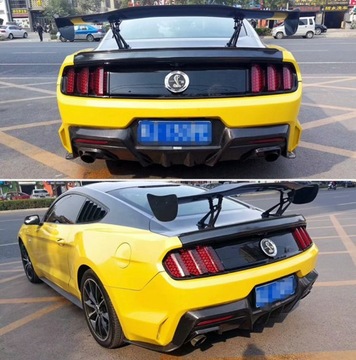 Наклейка ЭМБЛЕМА ЗНАК Shelby Ford Mustang-Black