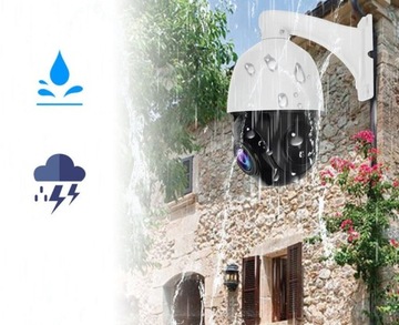 НАРУЖНАЯ ВРАЩАЮЩАЯСЯ КАМЕРА С 30-кратным ЗУМОМ SIM GSM 5MPX