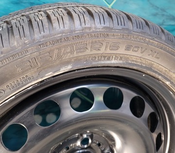 VW CADDY V SKODA FABIA KOLA RÁFKY OCELOVÉ KPL.