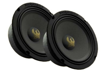 Phoenix Gold ZPR654 głośniki Midbasy Basowe 300W RMS 165mm SPL Klasa PRO