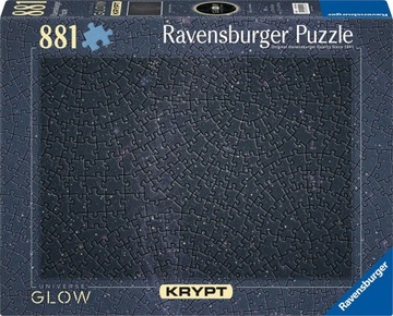 RAVENSBURGER Puzzle Krypt Wszechświat Świecący 881 Elementów