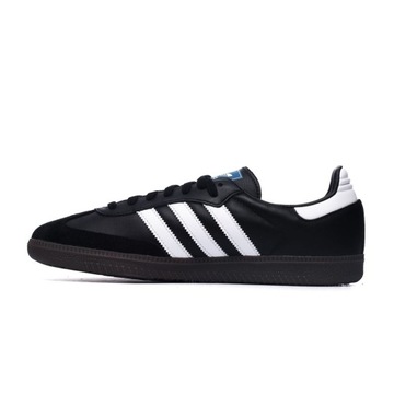 Buty sportowe Adidas SAMBA OG, skórzane męskie czarne B75807 44 2/3