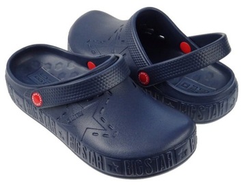 Kroksy BIG STAR klapki dziecięce II375002 nieb 32