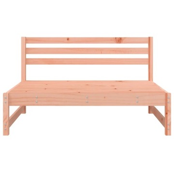 Диваны центральные для сада, 2 шт., 120х80 см, ель Дугласа