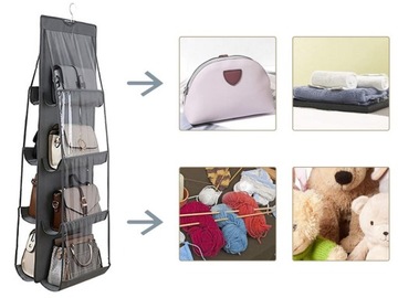 Органайзер-вешалка для гардероба, вешалка для сумок.