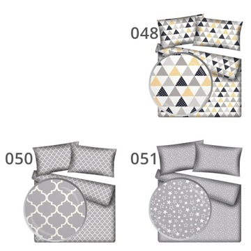 Pościel młodzieżowa 160x200 bawełna modna 60wzorów