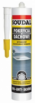 SOUDAL 280ML USZCZELNIACZ DEKARSKI BITUMICZNY