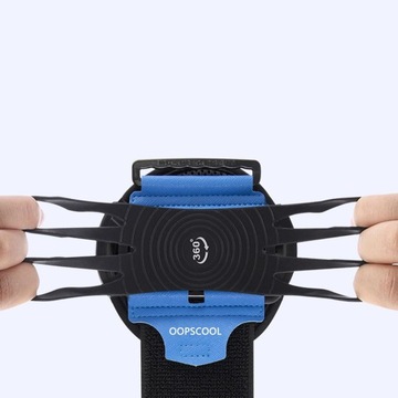 Вращающийся на 360° держатель для телефона для бега