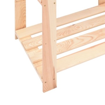 vidaXL Полки с 5 полками 2 шт 80x38x170 см сосна 250 кг
