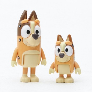 Сказочные фигурки Bluey and Family, 8 шт., подарок, лучшее качество
