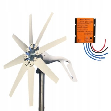 Turbina wiatrowa 1000W 12V generator prądu wiatrak