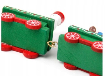 DEKORACJE ŚWIĄTECZNE POCIĄG CIUCHCIA MIKOŁAJ