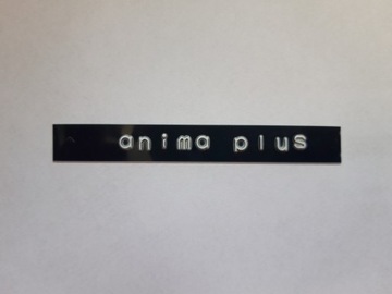 3D лента для эмбоссера Dymo Omega 9мм черная