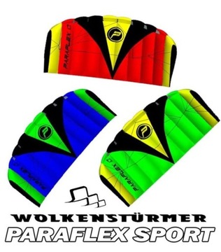 Парафлекс 2022 Зеленый тренировочный кайт - 2.3