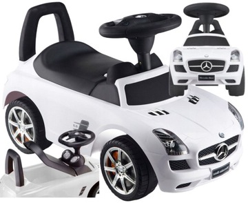 MERCEDES Jeździk auto odpychacz autko DLA DZIECI samochód do siadania