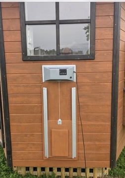 Автоматическая дверь курятника - закрывание - XL