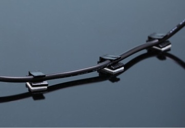 Крепежный кабельный органайзер 12 х 5мм 10шт.