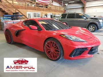 Chevrolet Corvette C7 2021 Chevrolet Corvette 2021 r., 6,2 L STINGRAY 2LT od ubezpieczalni 6.2 Benzyna