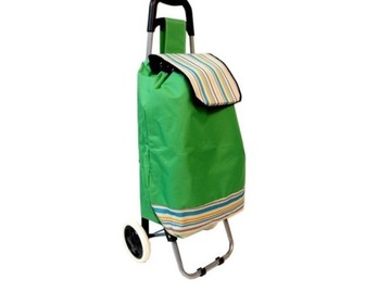 СУМКА ДЛЯ ПОКУПОК НА КОЛЕСАХ, 4 ЦВЕТА, СКЛАДНАЯ ЖЕСТКАЯ РАМА.