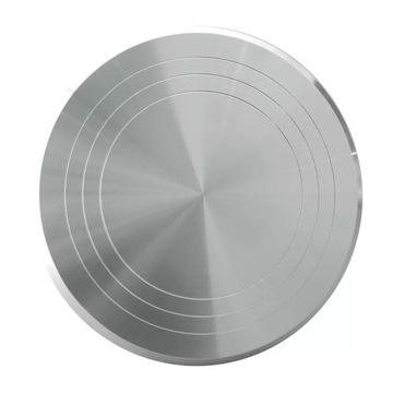 Металлическая вращающаяся тарелка 25,5 СМ ДЛЯ УКРАШЕНИЯ ТОРТОВ И ИЗДЕЛИЙ