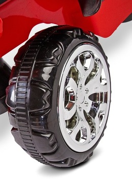 Quad jeździk Pojazd dla dzieci RAPTOR red TOYZ