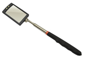 Телескопическое смотровое зеркало со светодиодом 285-876мм KD10189